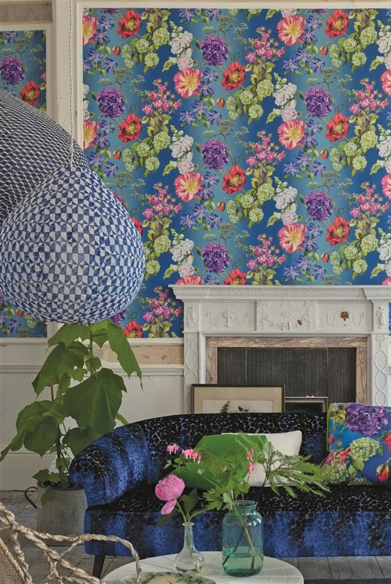 Flowers Volume P623 01 輸入壁紙 クロス のテシード