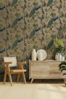 イタリア製 手書きパーテーショ Arboretum 91744 | 輸入壁紙(クロス)のテシード