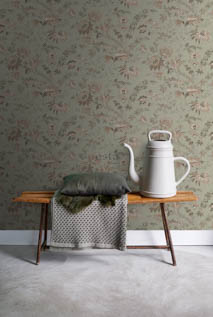 VINTAGE FLOWERS 158-139297 | 輸入壁紙(クロス)のテシード