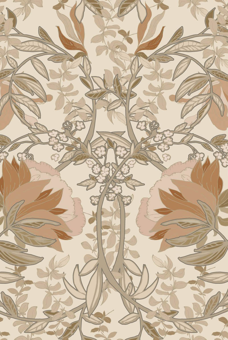 VINTAGE FLOWERS 158-139459 | 輸入壁紙(クロス)のテシード