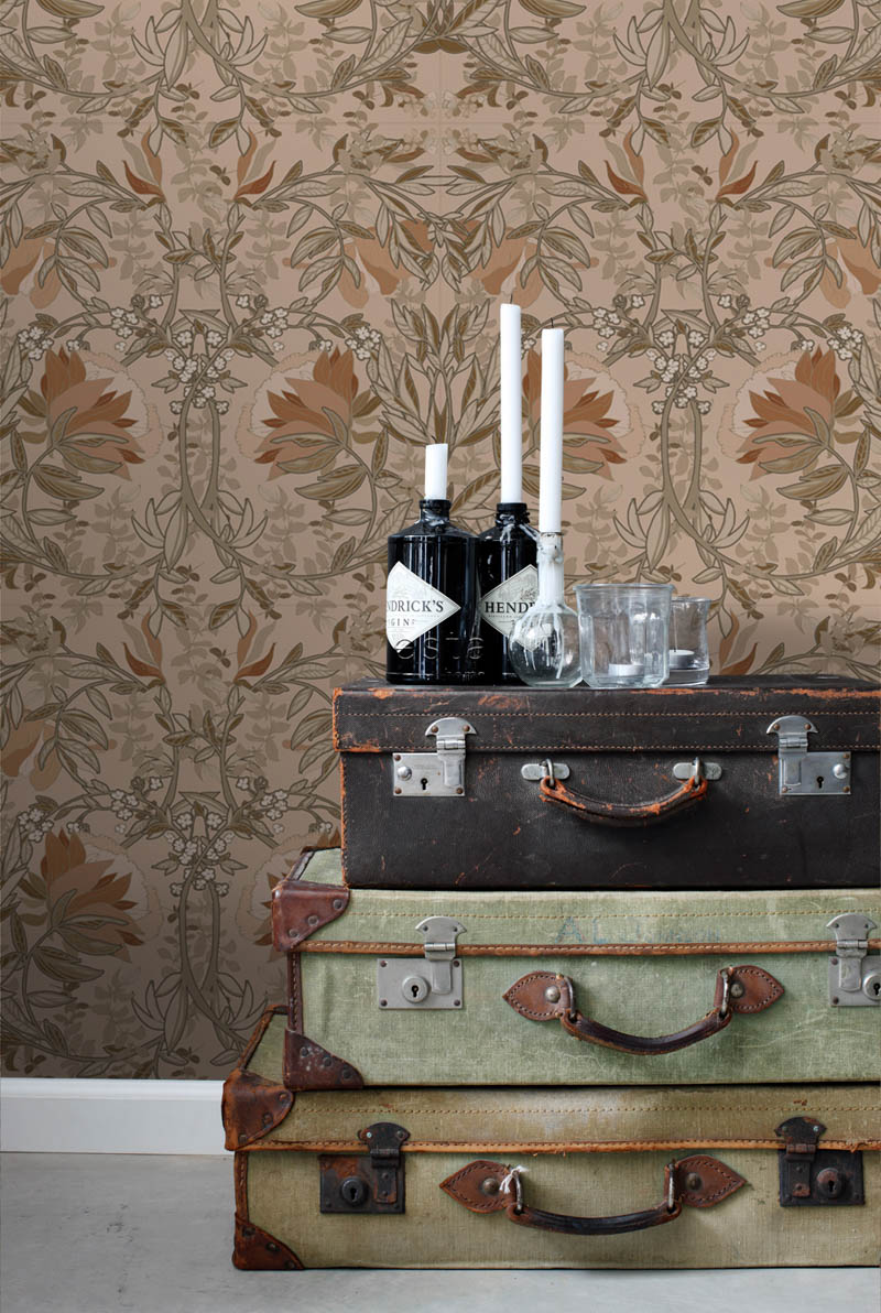 VINTAGE FLOWERS 158-139460 | 輸入壁紙(クロス)のテシード