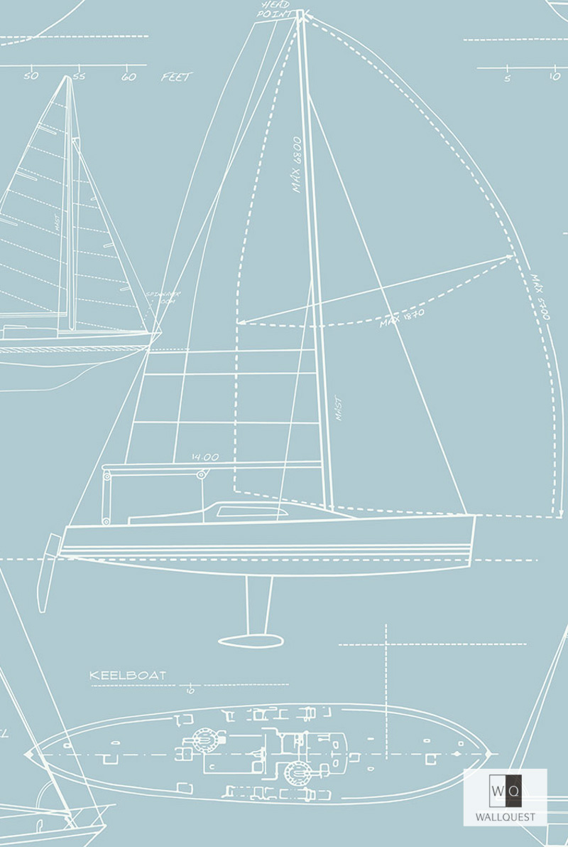 THE YACHT CLUB YC61302 | 輸入壁紙(クロス)のテシード