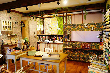 Wall Deco Shop Kabeya 輸入壁紙 クロス ボーダー壁紙 輸入ファブリックのテシード